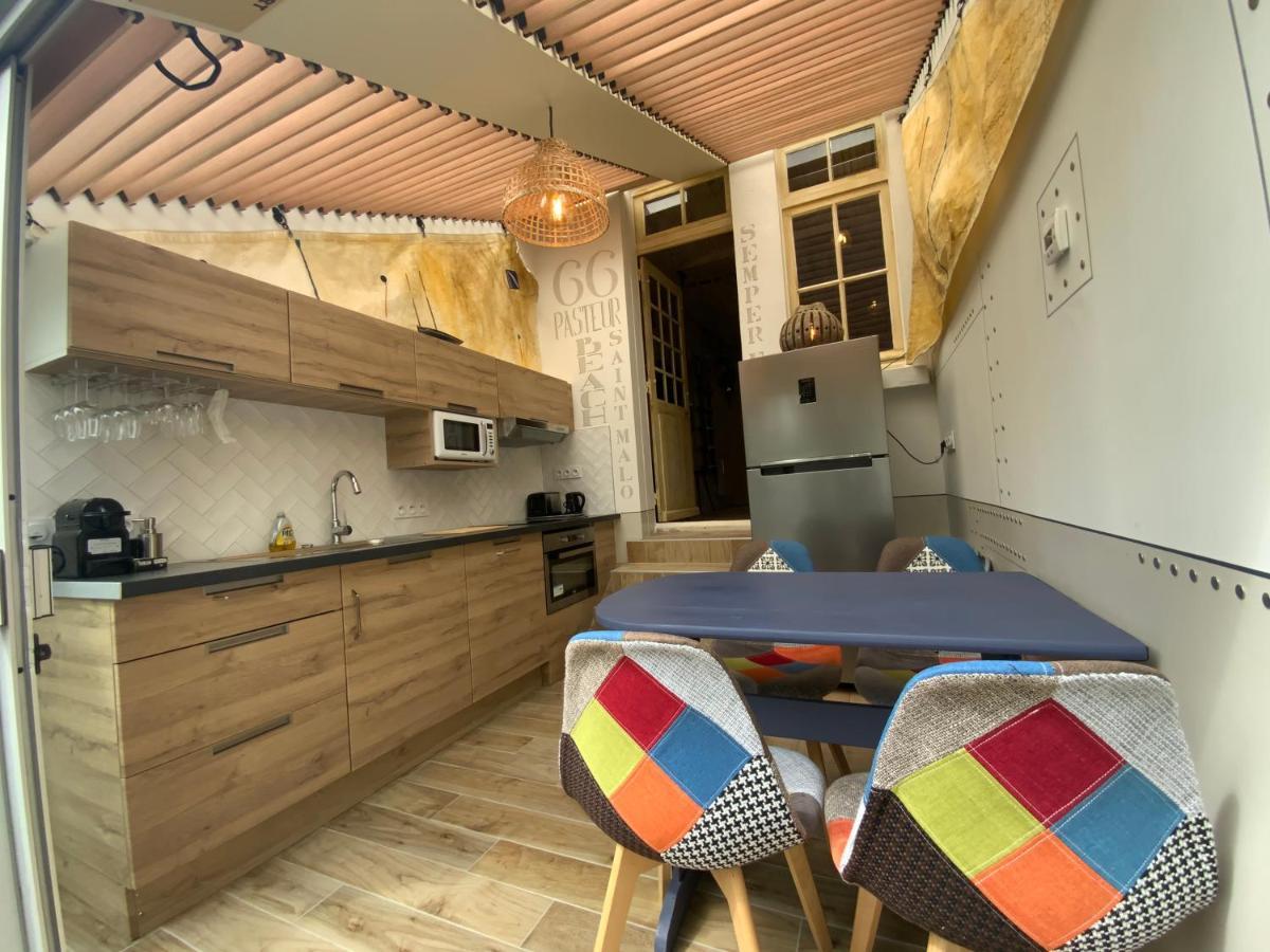 סן מלו Maison Bord De Mer « Le Bateau Ivre » מראה חיצוני תמונה