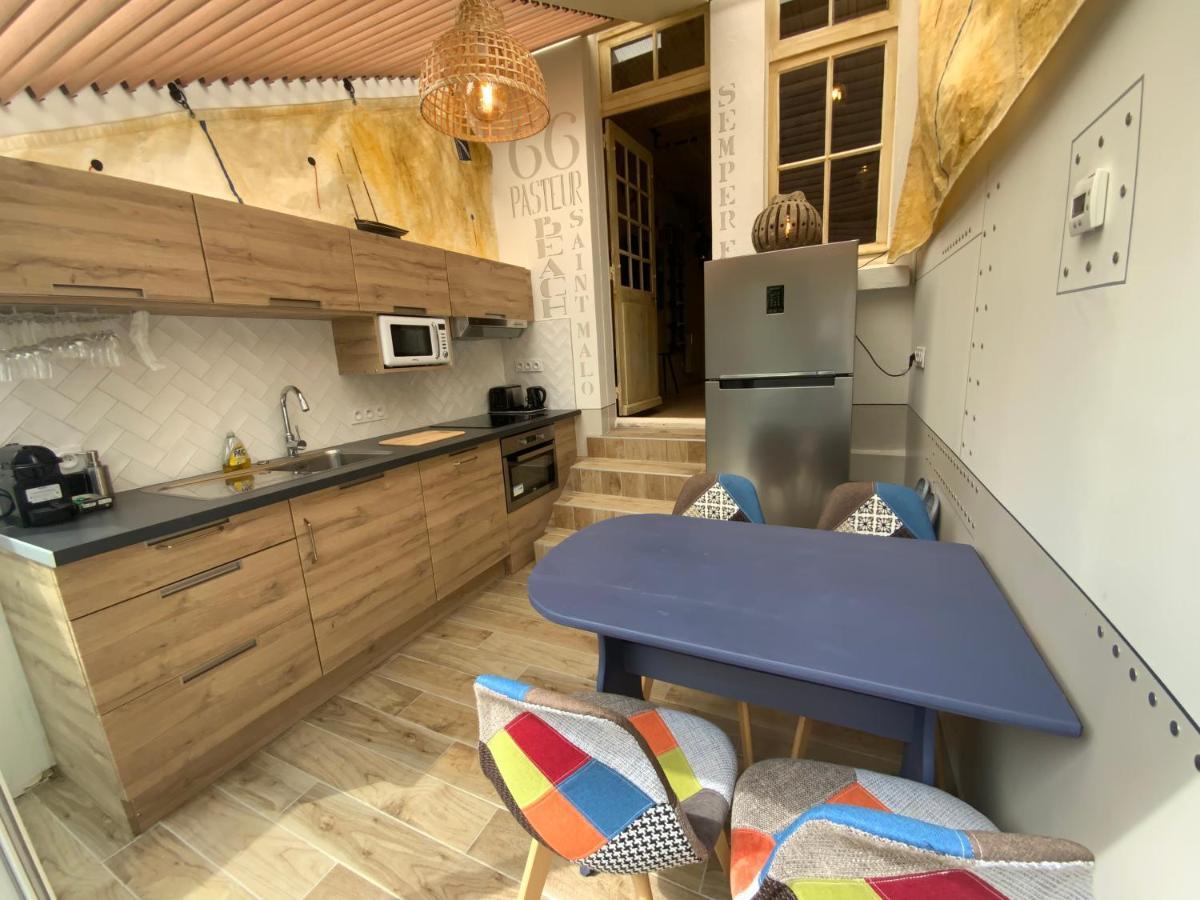 סן מלו Maison Bord De Mer « Le Bateau Ivre » מראה חיצוני תמונה