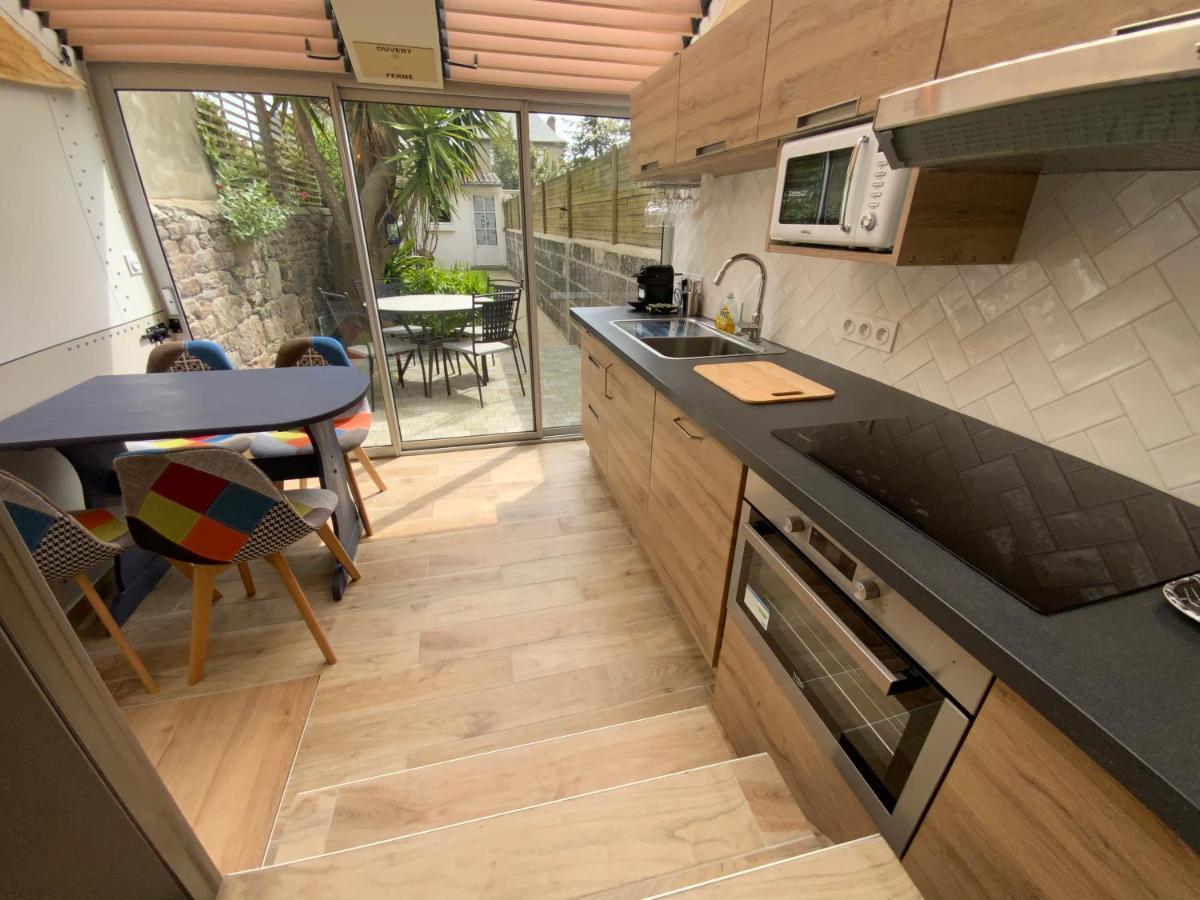 סן מלו Maison Bord De Mer « Le Bateau Ivre » מראה חיצוני תמונה