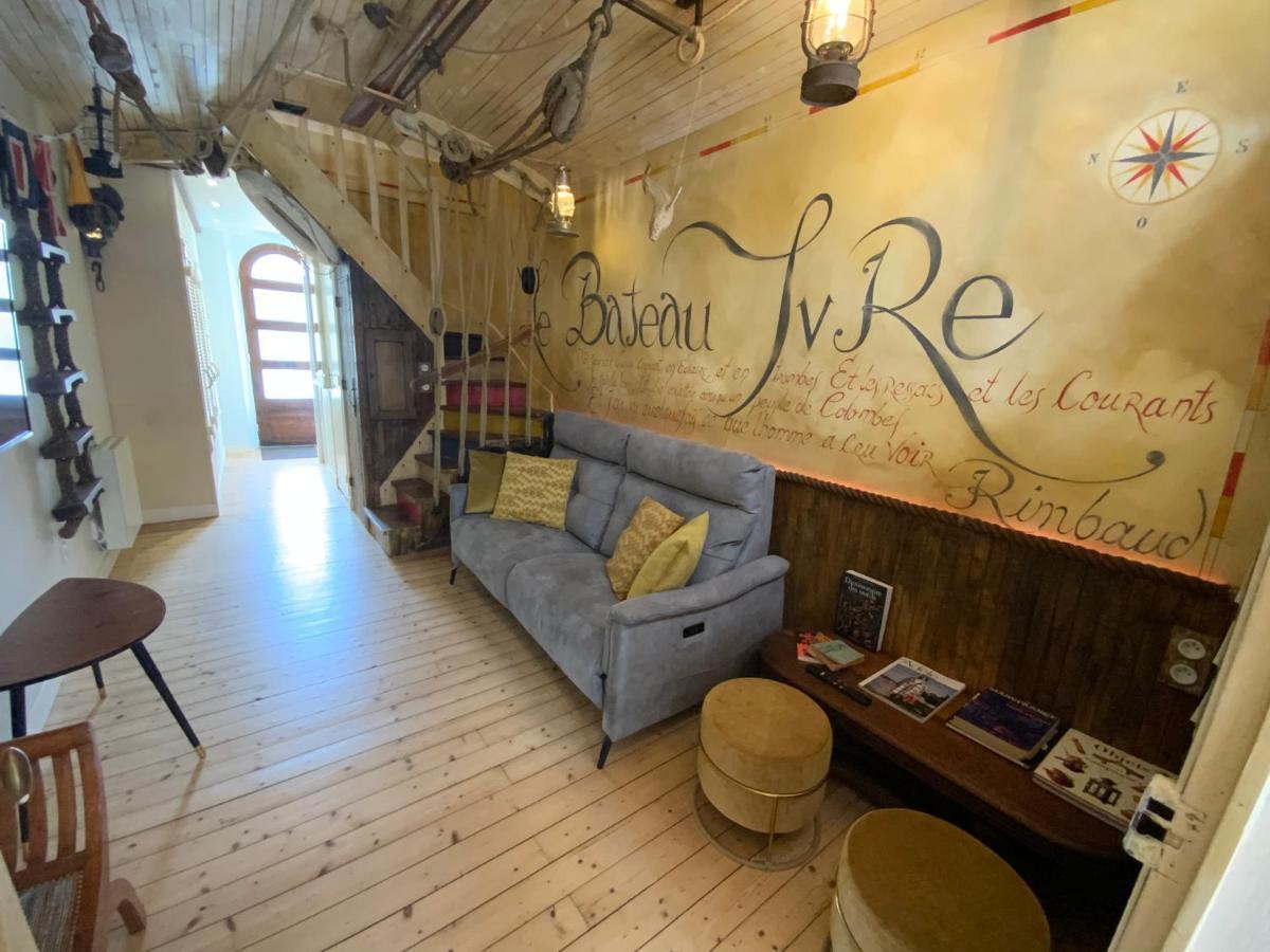 סן מלו Maison Bord De Mer « Le Bateau Ivre » מראה חיצוני תמונה