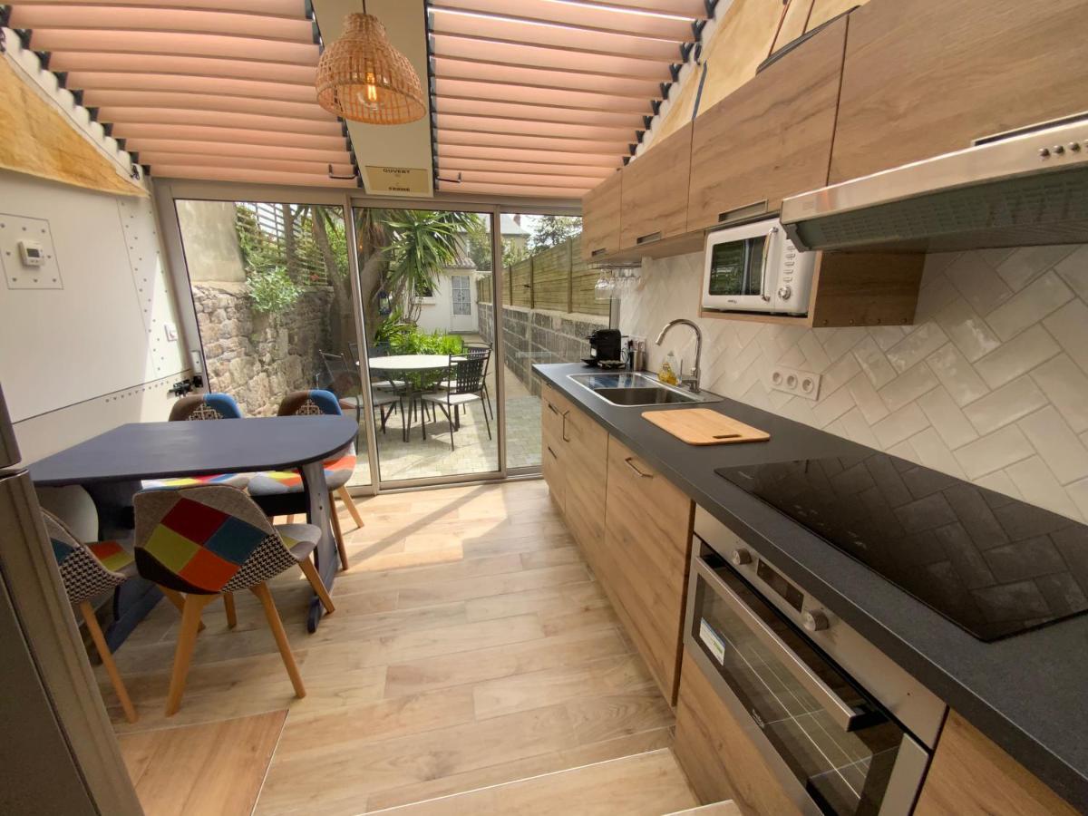 סן מלו Maison Bord De Mer « Le Bateau Ivre » מראה חיצוני תמונה